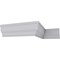 Ekena Millwork 7 1/8"H x 3 1/4"P x 7 3/4"F x 94 1/2"L Milton Smooth Crown Moulding MLD07X03X08MI - alternate 5